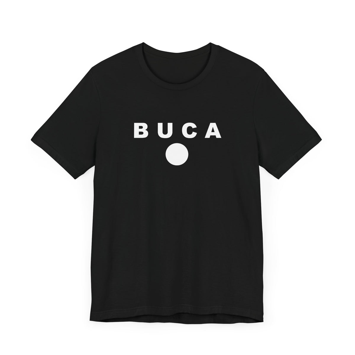BUCA HOLE White Print T-Shirt
