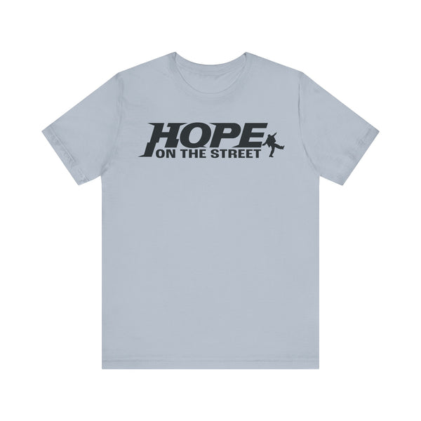 Hope On The Street, Black Print, Graphic (2) T-Shirt