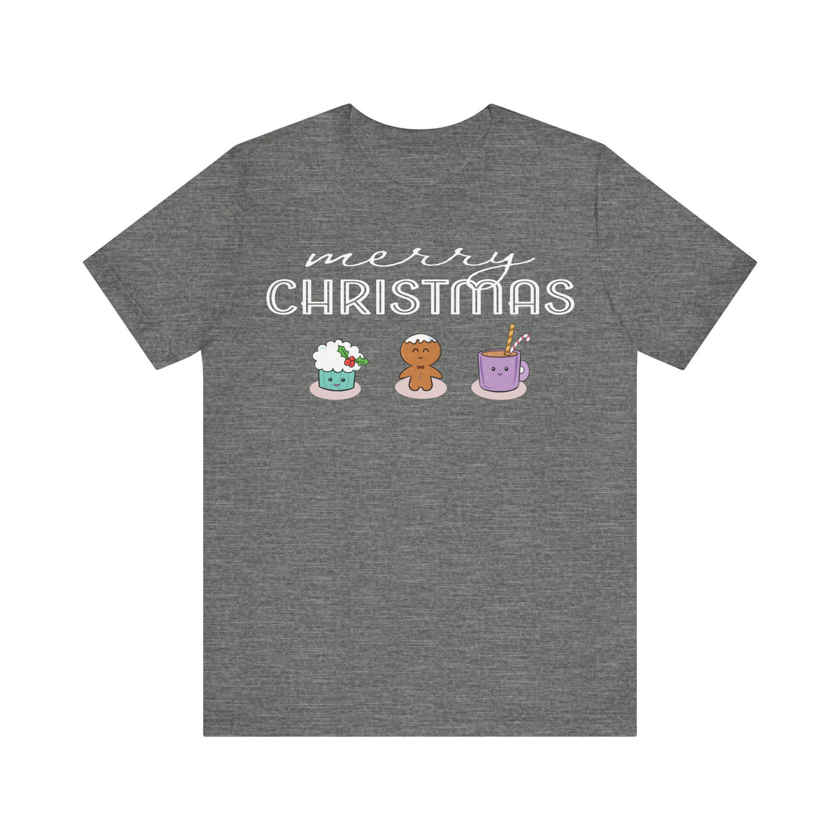 Kawaii Merry Christmas Shirt | Holiday Gift T-Shirt