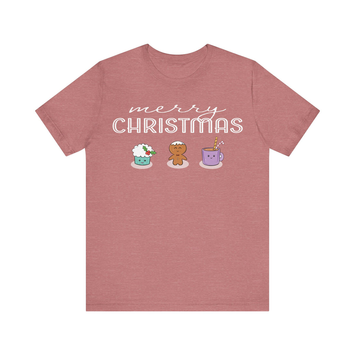 Kawaii Merry Christmas Shirt | Holiday Gift T-Shirt