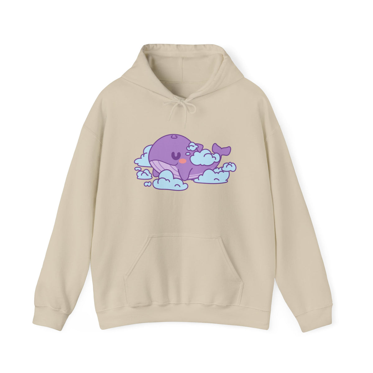 TinyTAN Inspired Purple Whale Hoodie