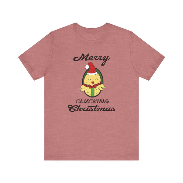 Merry Clucking Christmas Tee | Chicken T-Shirt