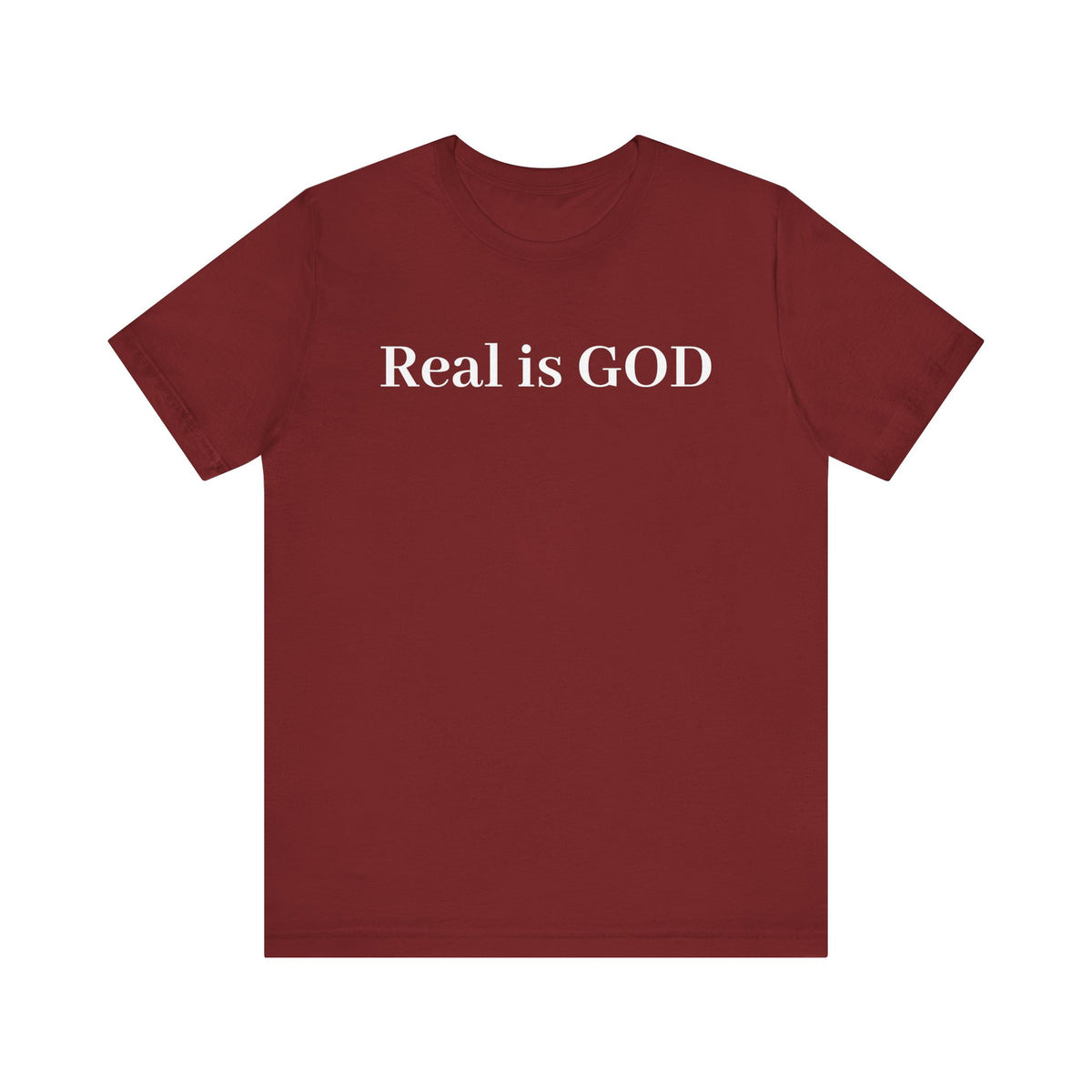 Real is GOD Kendrick Lyrics Print T-Shirt