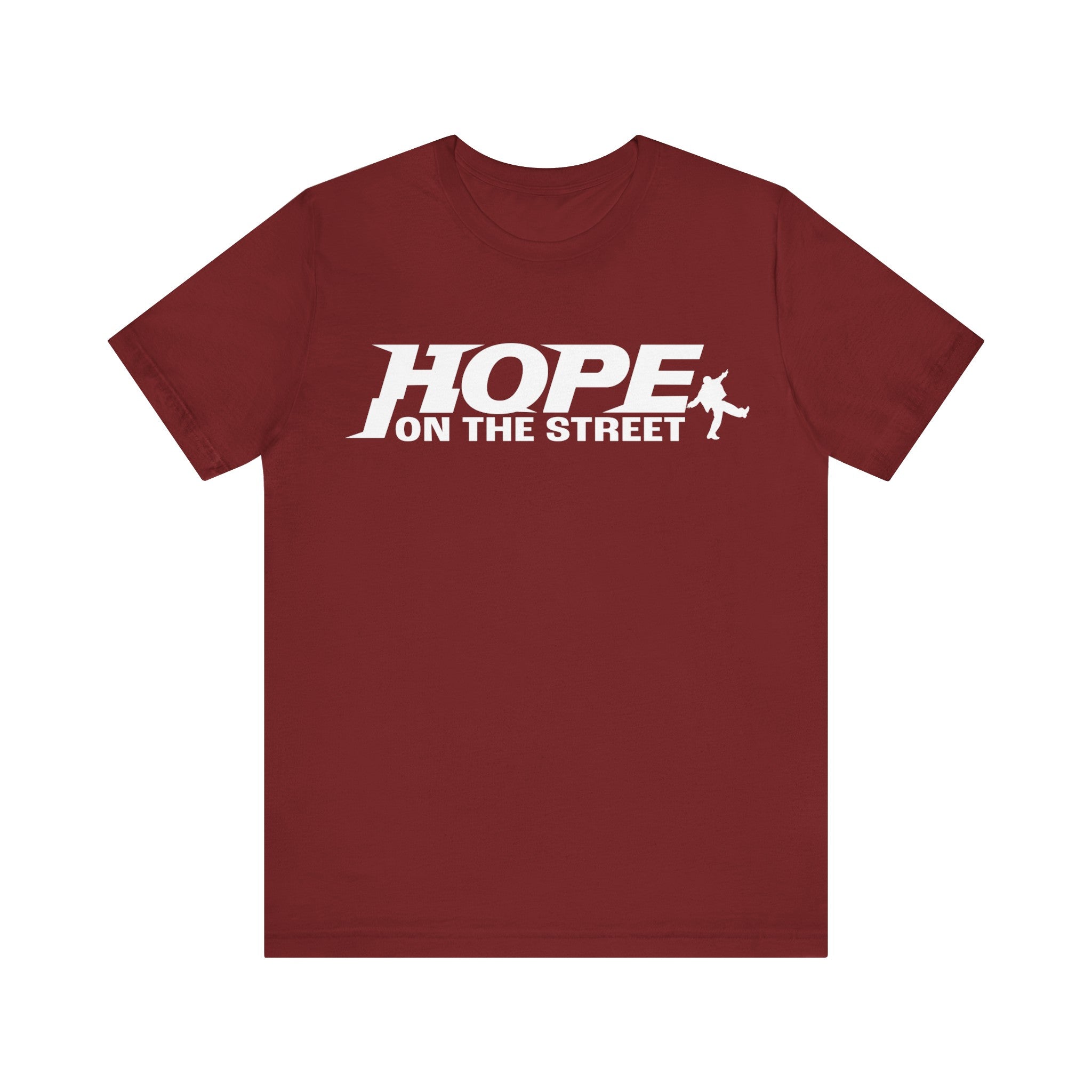 Hope On The Street T-Shirt, JHOPE, White Print Comfy Shirt – RoyalTees