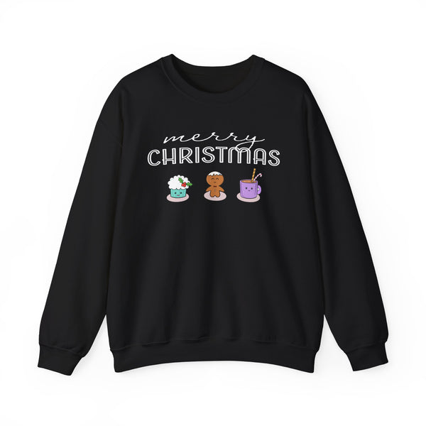 Kawaii Merry Christmas | Holiday Sweatshirt