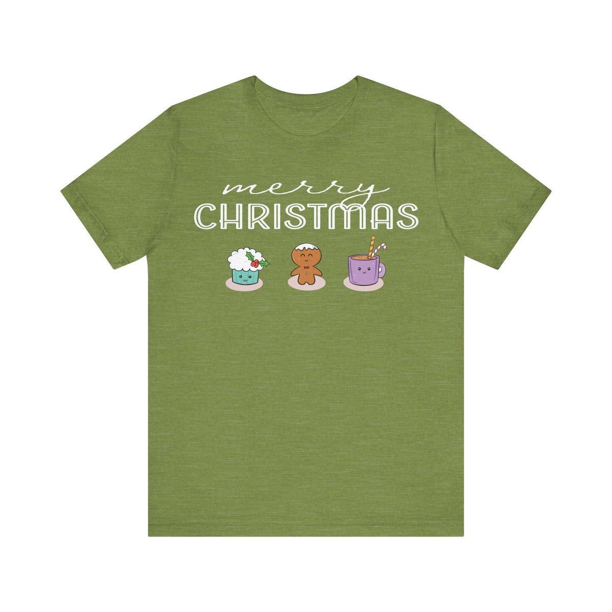 Kawaii Merry Christmas Shirt | Holiday Gift T-Shirt