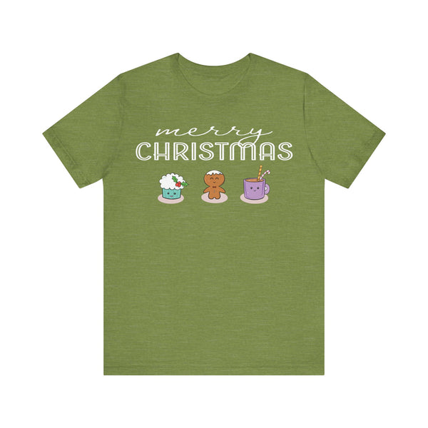 Kawaii Merry Christmas Shirt | Holiday Gift T-Shirt