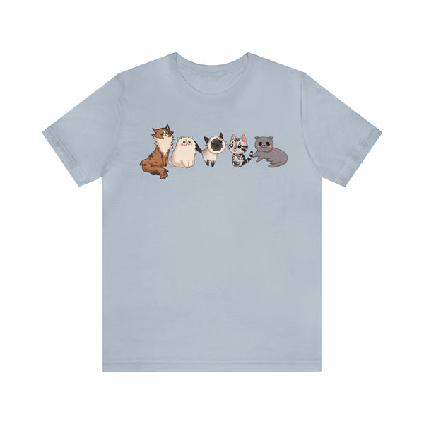 Kawaii Cat Art Unisex T-Shirt