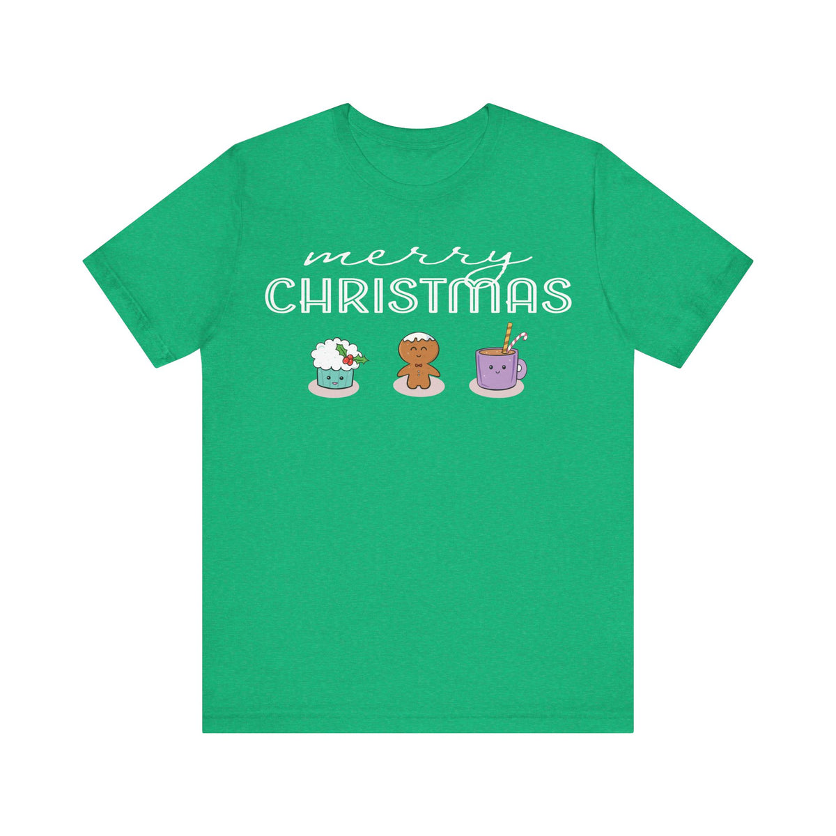 Kawaii Merry Christmas Shirt | Holiday Gift T-Shirt