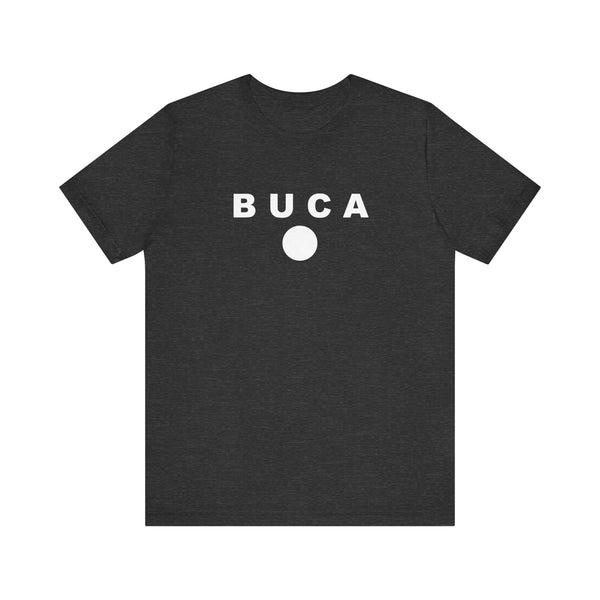 BUCA HOLE White Print T-Shirt