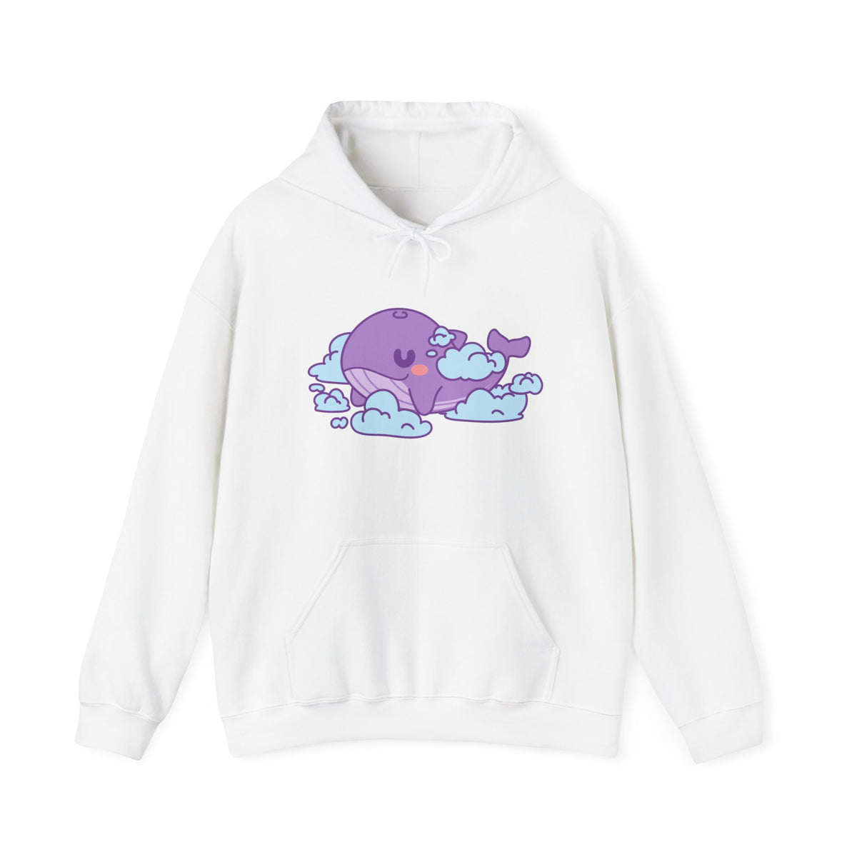 TinyTAN Inspired Purple Whale Hoodie