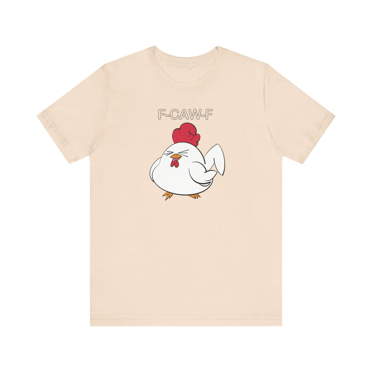 Chicken Funny Meme FCAWF White T-Shirt