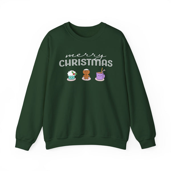 Kawaii Merry Christmas | Holiday Sweatshirt