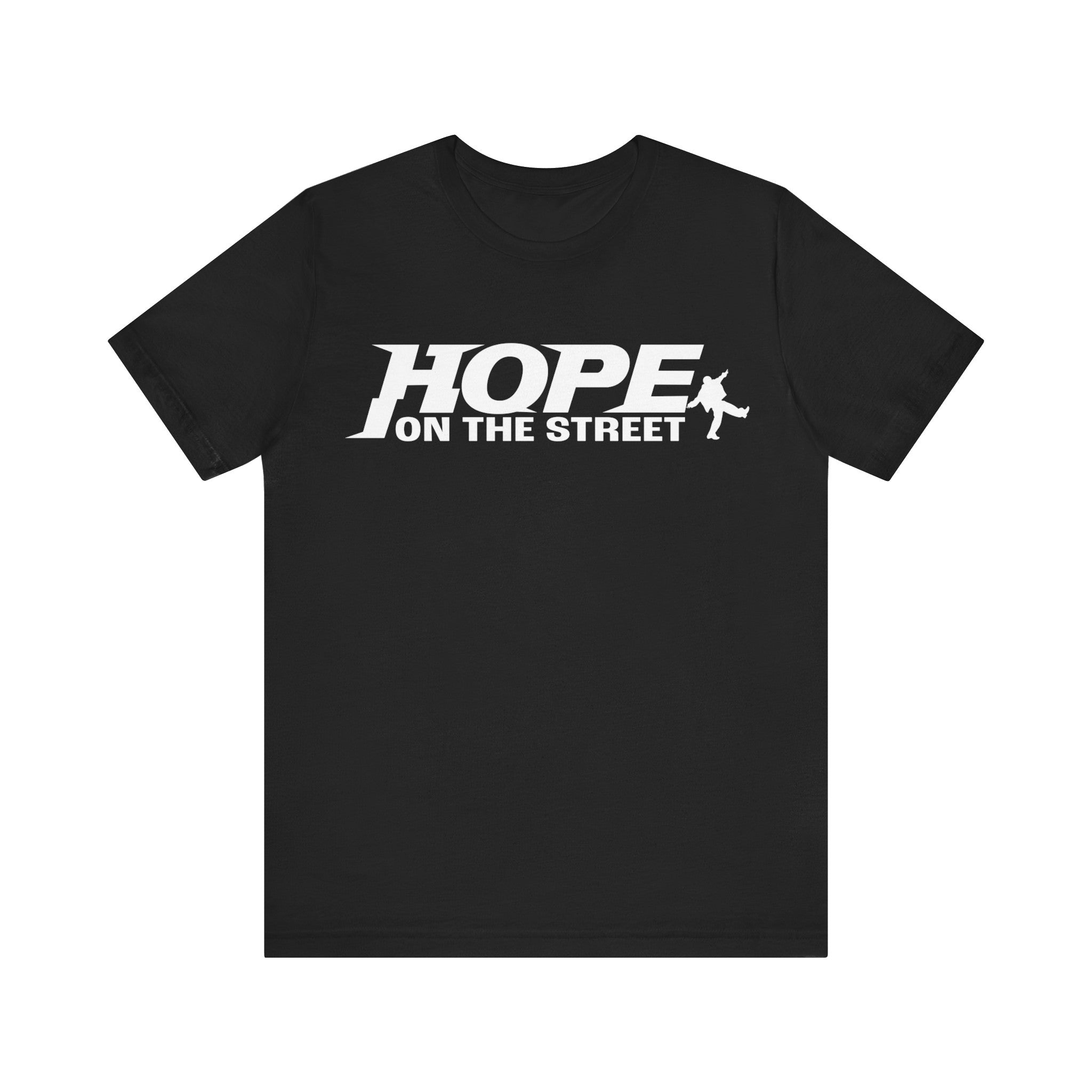 Hope On The Street T-Shirt, JHOPE, White Print Comfy Shirt