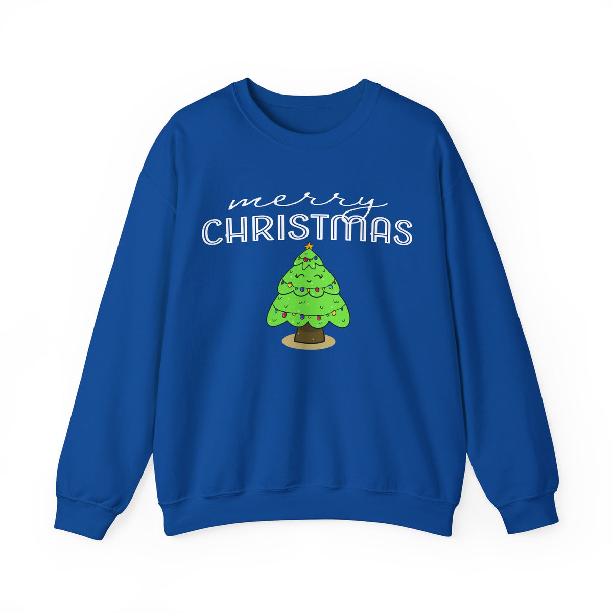 Kawaii Christmas Tree | Holiday Sweatshirt