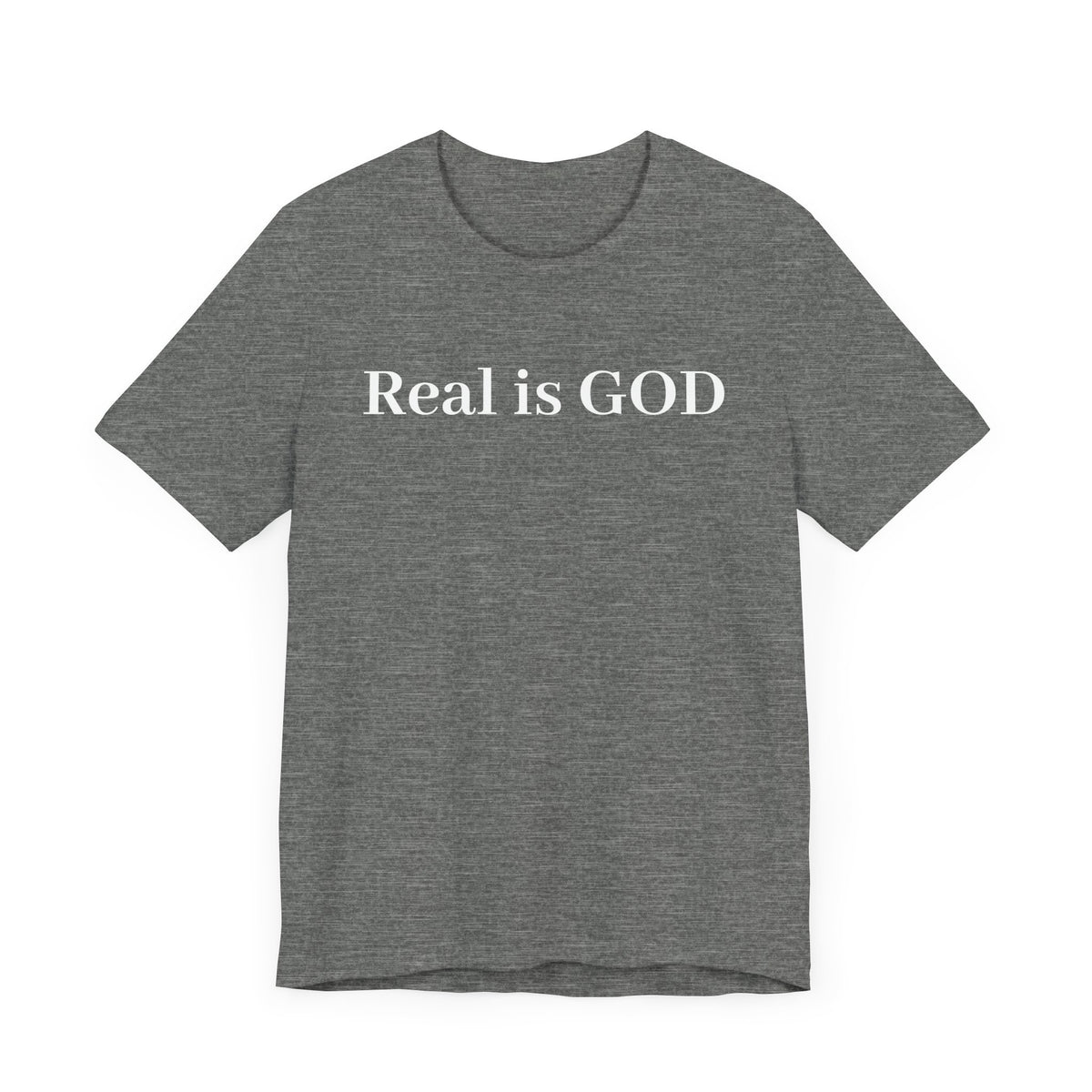 Real is GOD Kendrick Lyrics Print T-Shirt