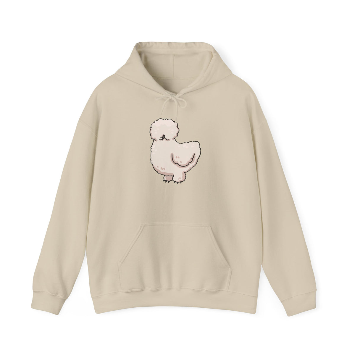 Kawaii Silkie Chicken Hoodie