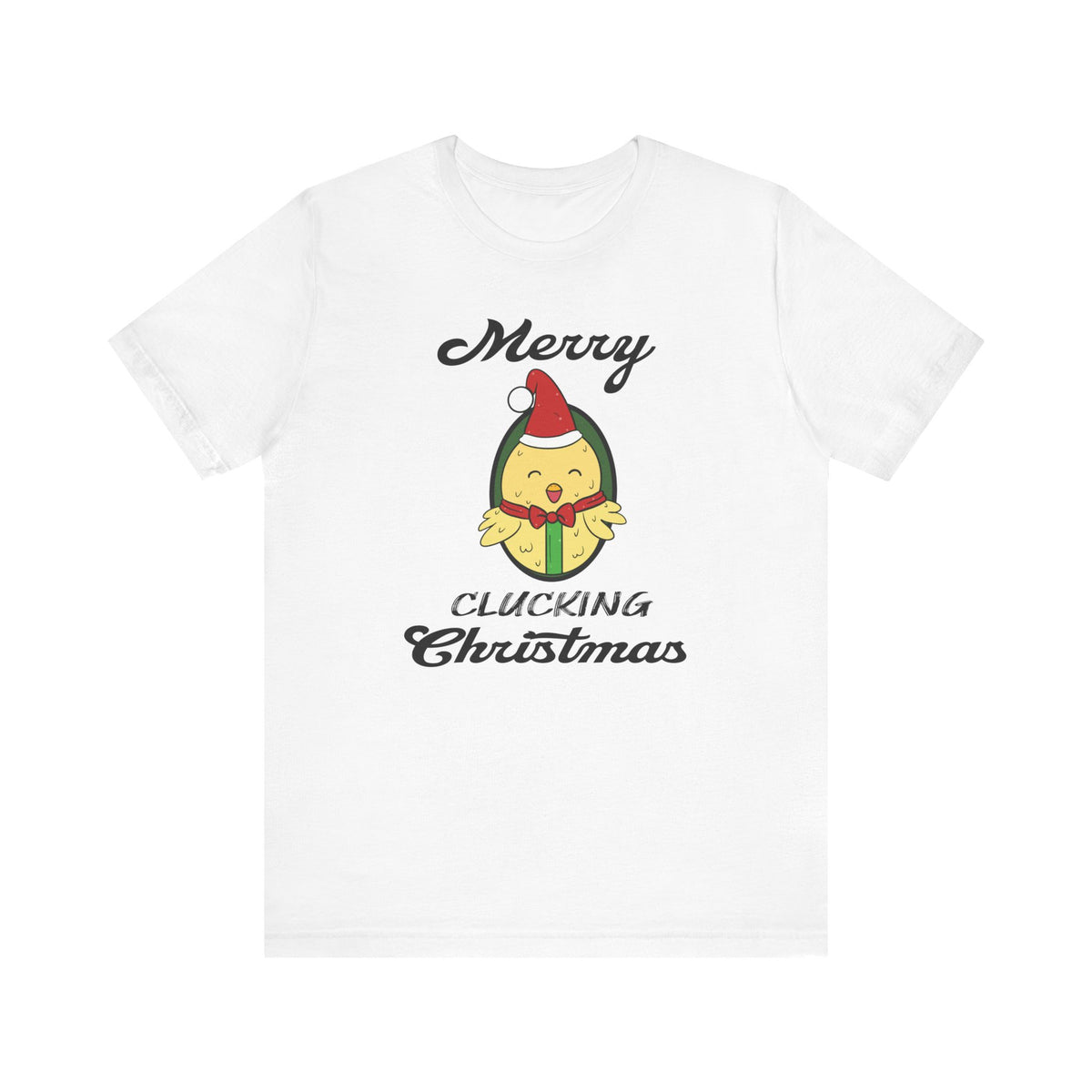 Merry Clucking Christmas Tee | Chicken T-Shirt