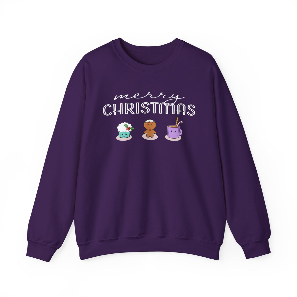 Kawaii Merry Christmas | Holiday Sweatshirt