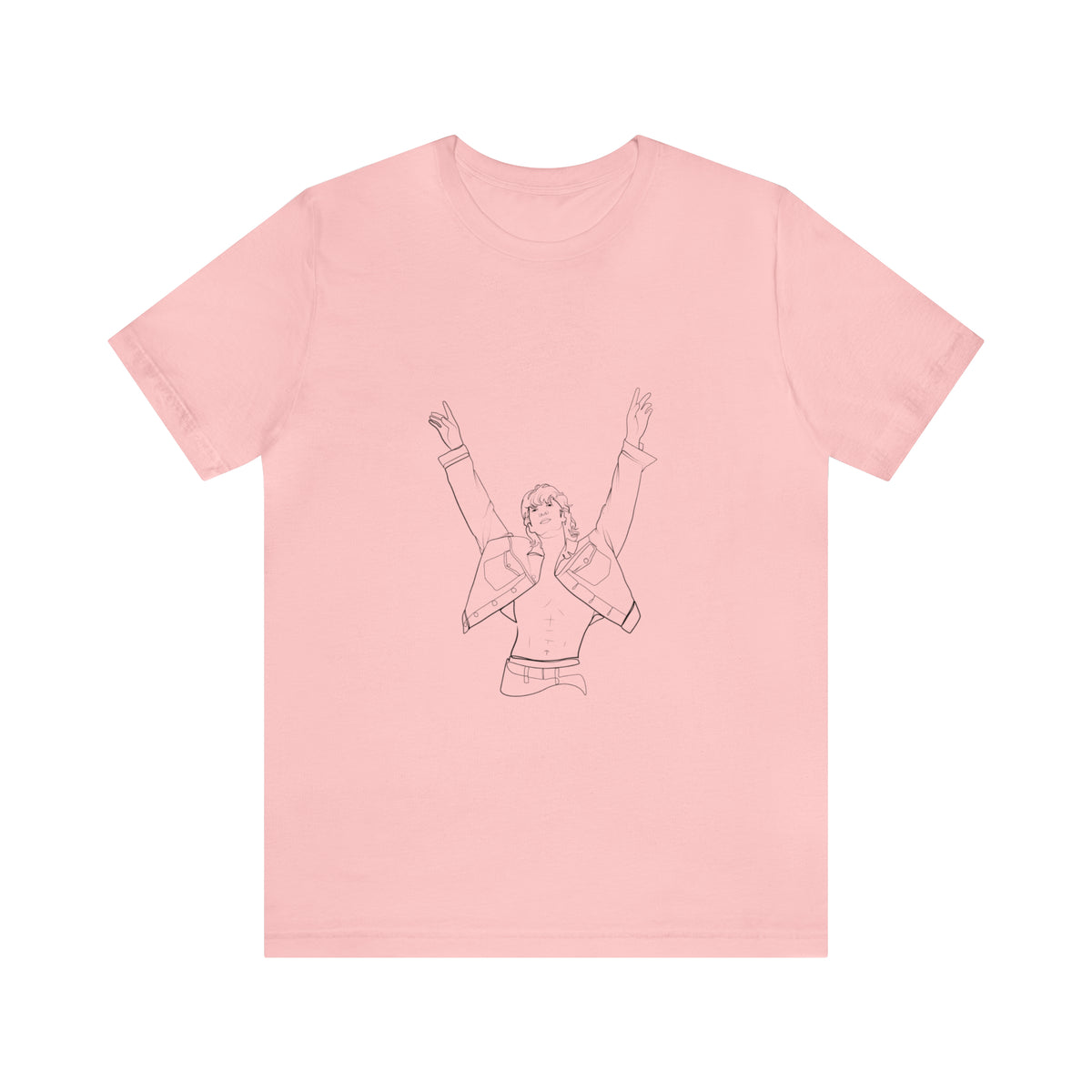 Jungkook JK T-Shirt, Golden Bangtan, CK Photoshoot, Black Print Comfy Tee Shirt