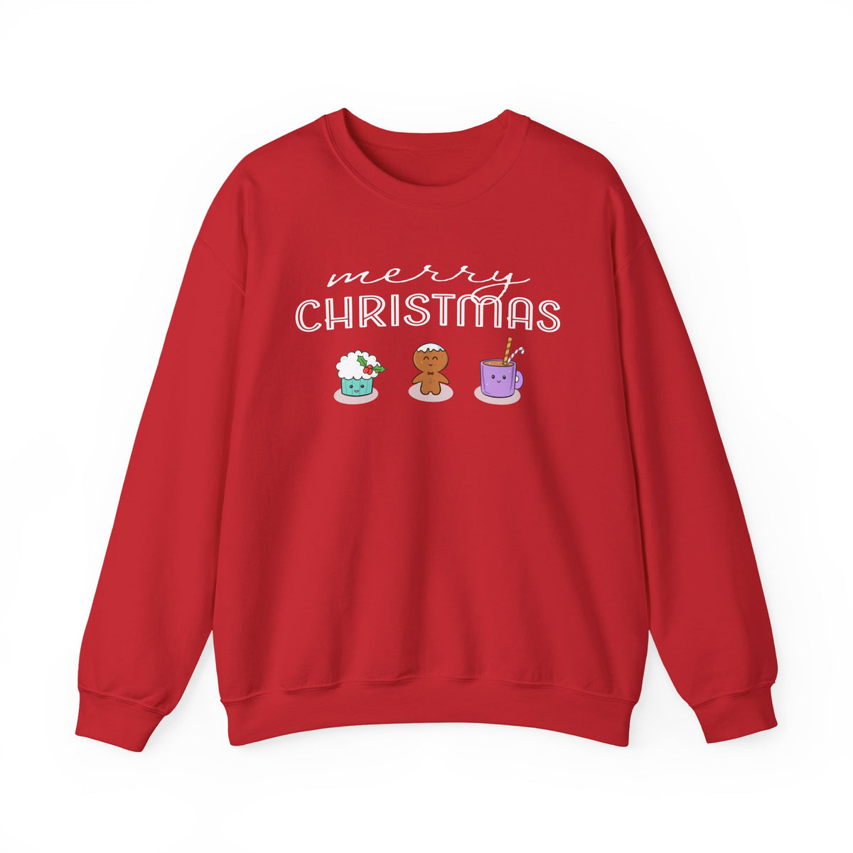 Kawaii Merry Christmas | Holiday Sweatshirt