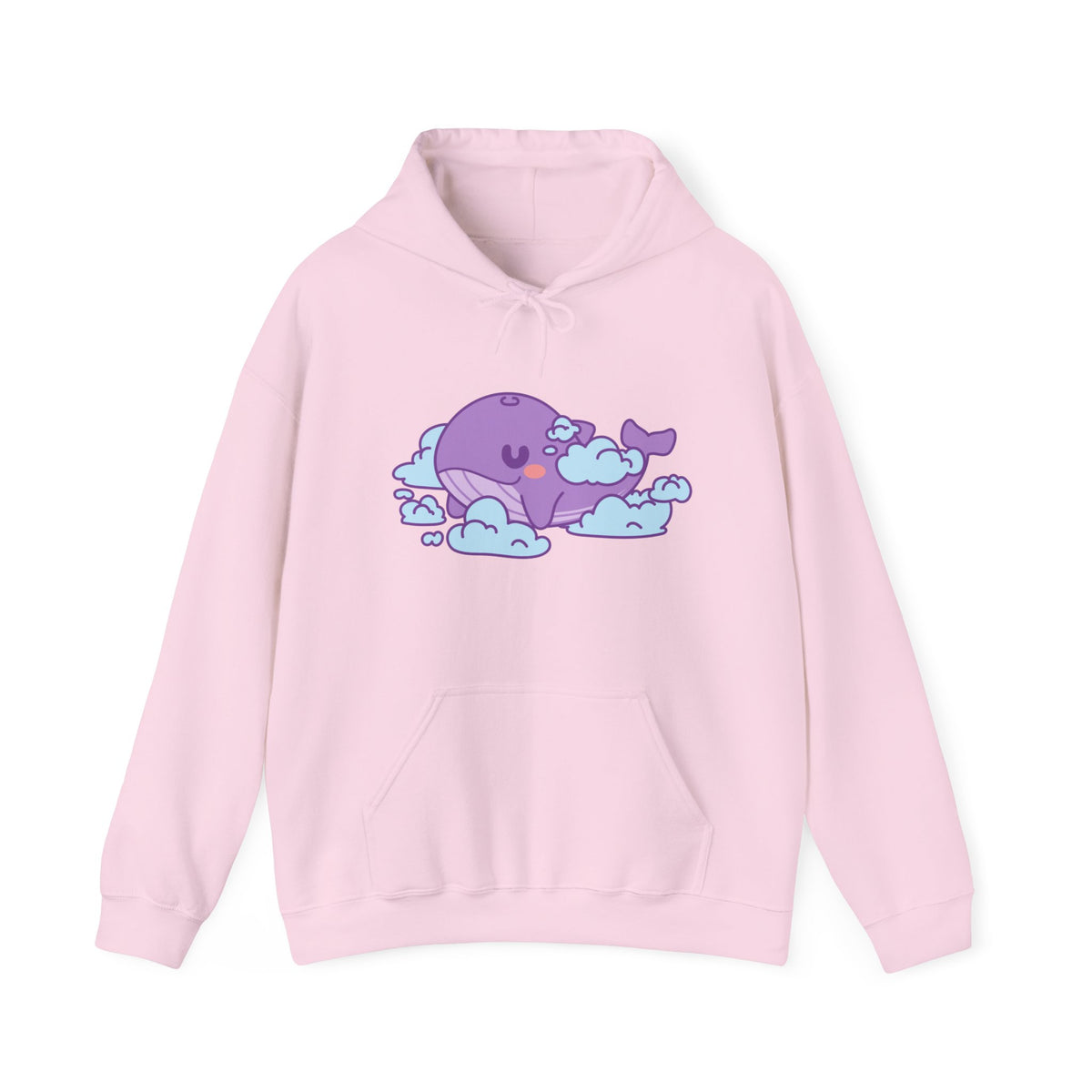 TinyTAN Inspired Purple Whale Hoodie