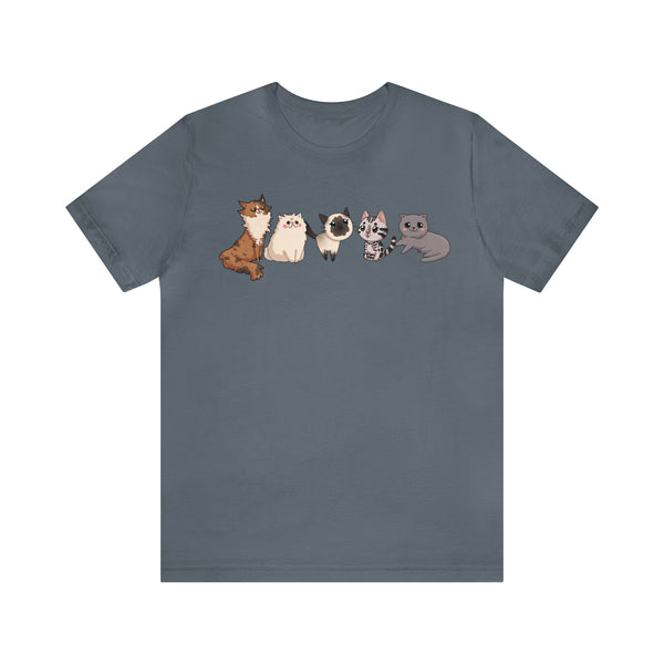 Kawaii Cat Art Unisex T-Shirt