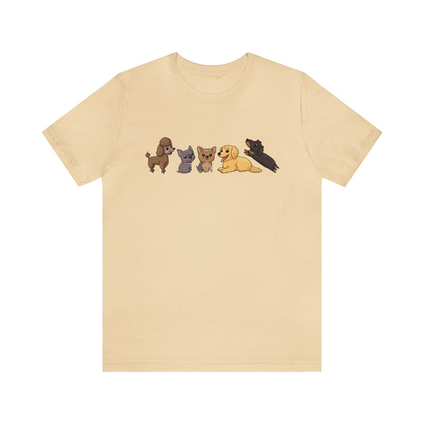 Kawaii Dog Art Unisex T-Shirt
