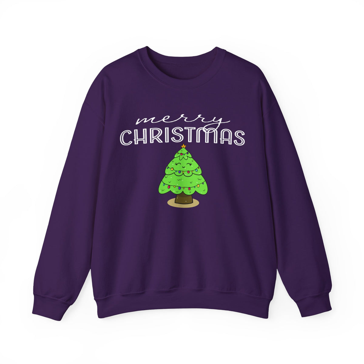 Kawaii Christmas Tree | Holiday Sweatshirt