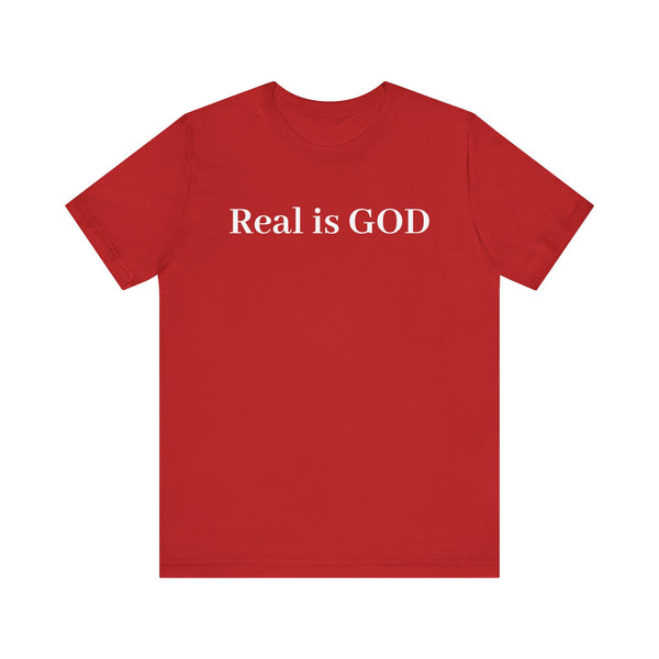 Real is GOD Kendrick Lyrics Print T-Shirt