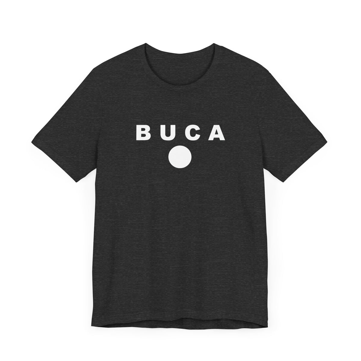 BUCA HOLE White Print T-Shirt