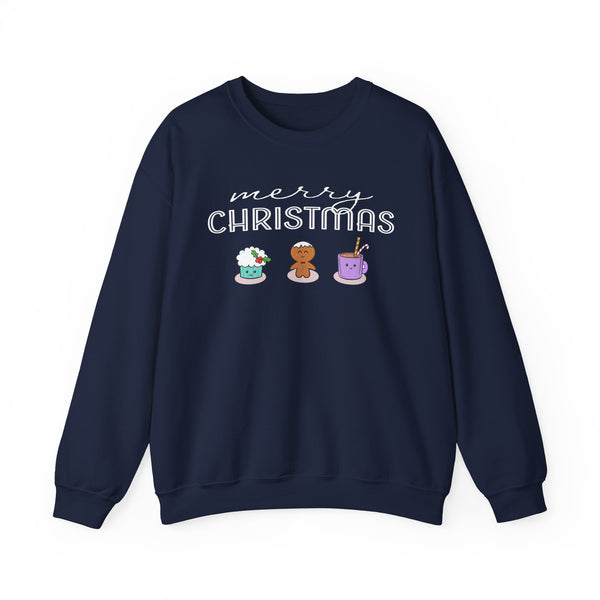 Kawaii Merry Christmas | Holiday Sweatshirt