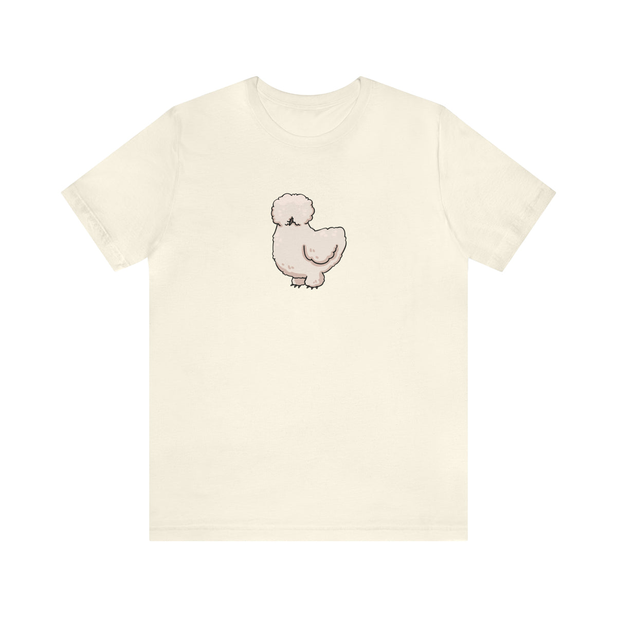 Kawaii Silkie Chicken Art Unisex T-Shirt