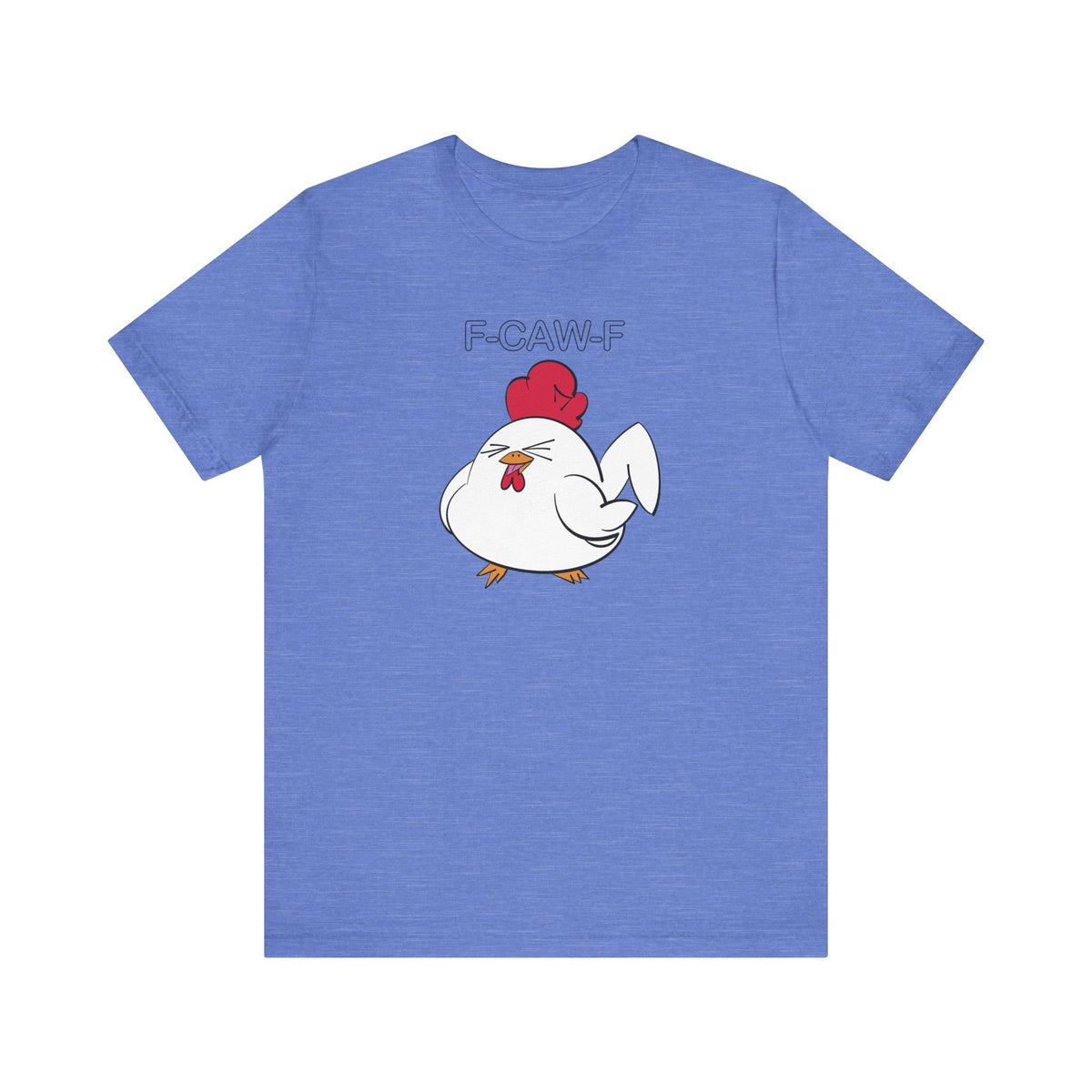 Chicken Funny Meme FCAWF White T-Shirt