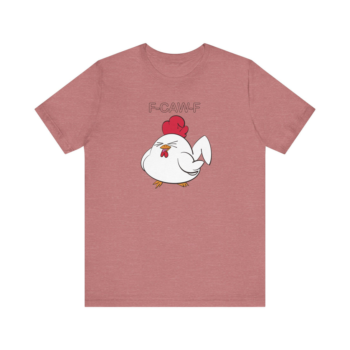 Chicken Funny Meme FCAWF White T-Shirt