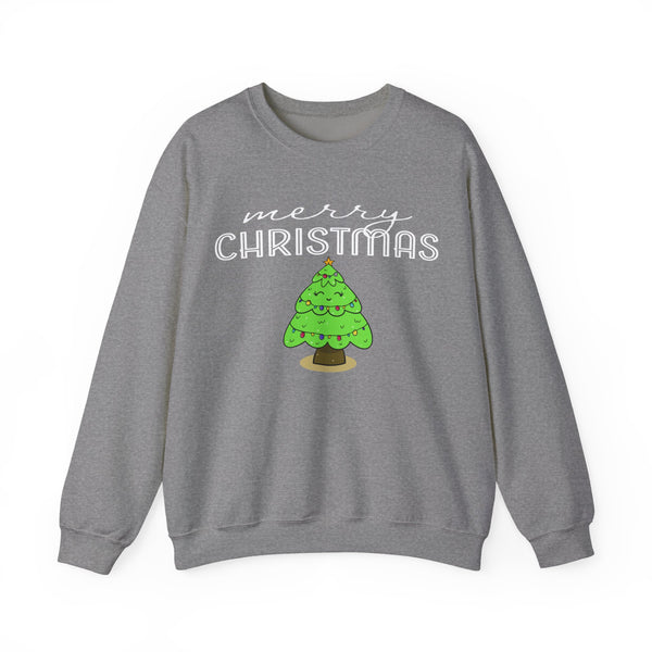 Kawaii Christmas Tree | Holiday Sweatshirt