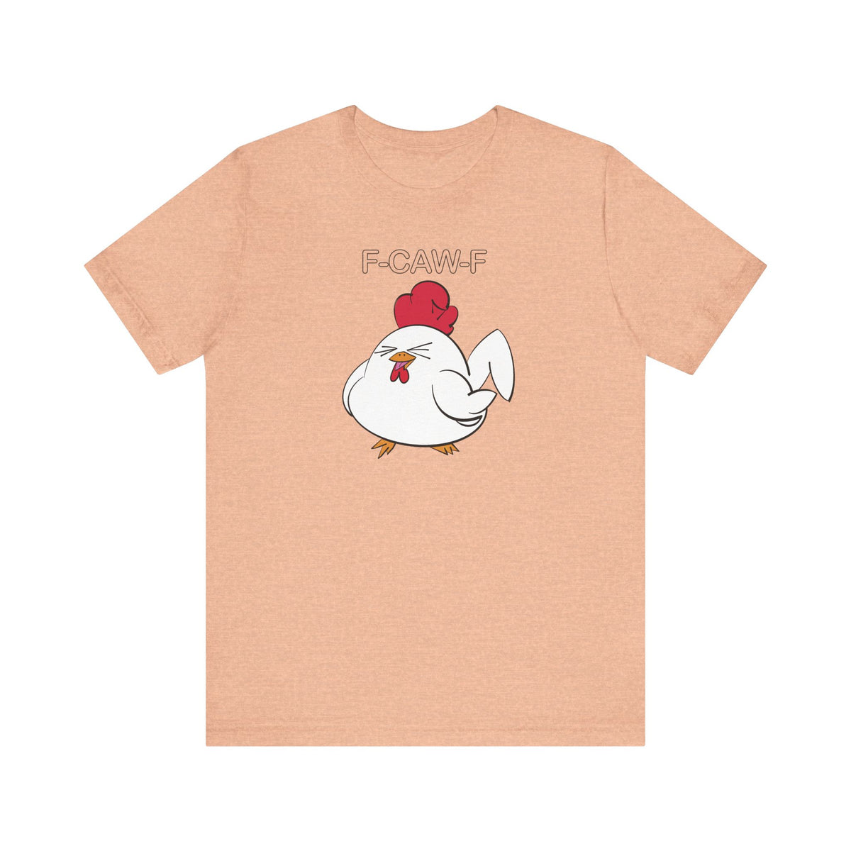 Chicken Funny Meme FCAWF White T-Shirt