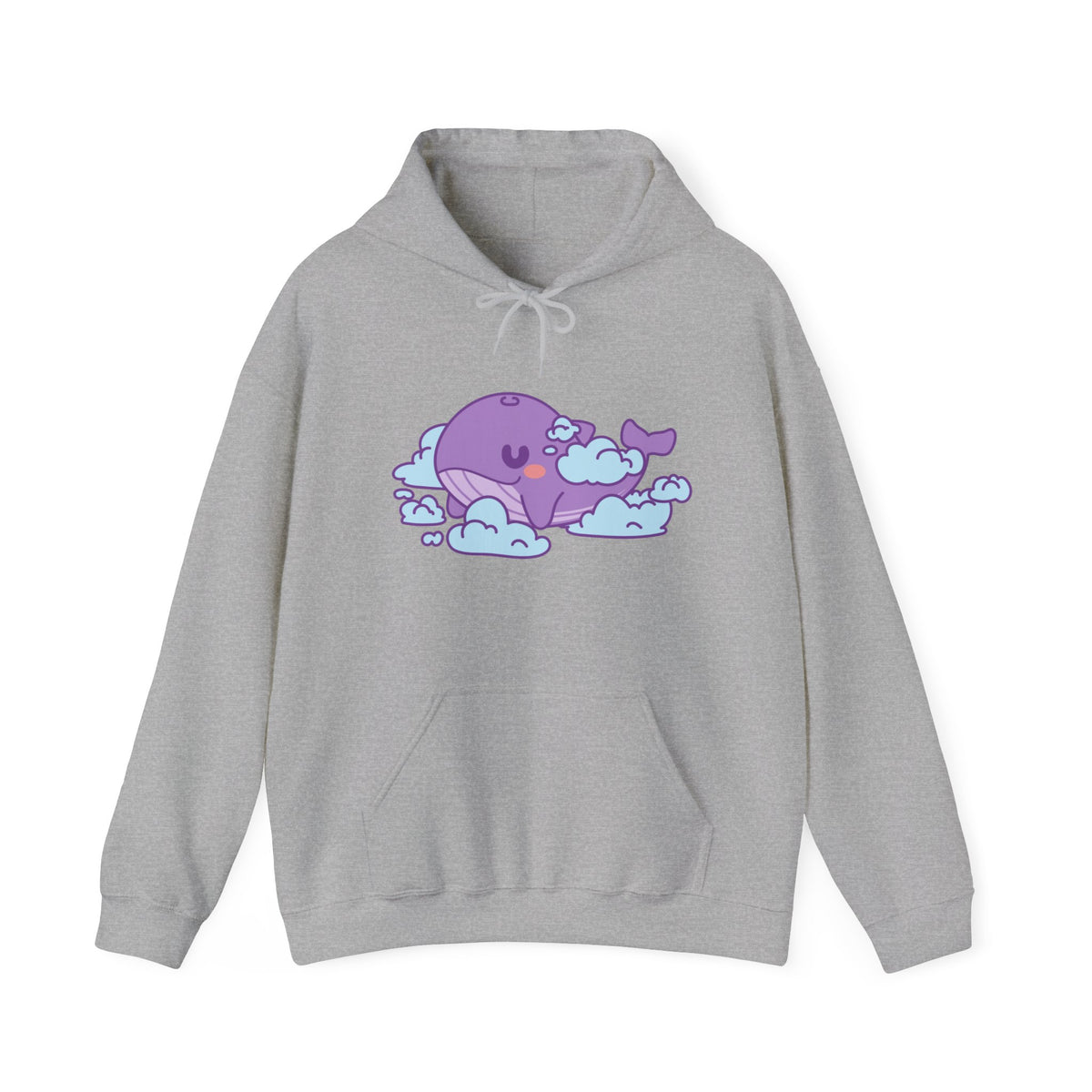 TinyTAN Inspired Purple Whale Hoodie