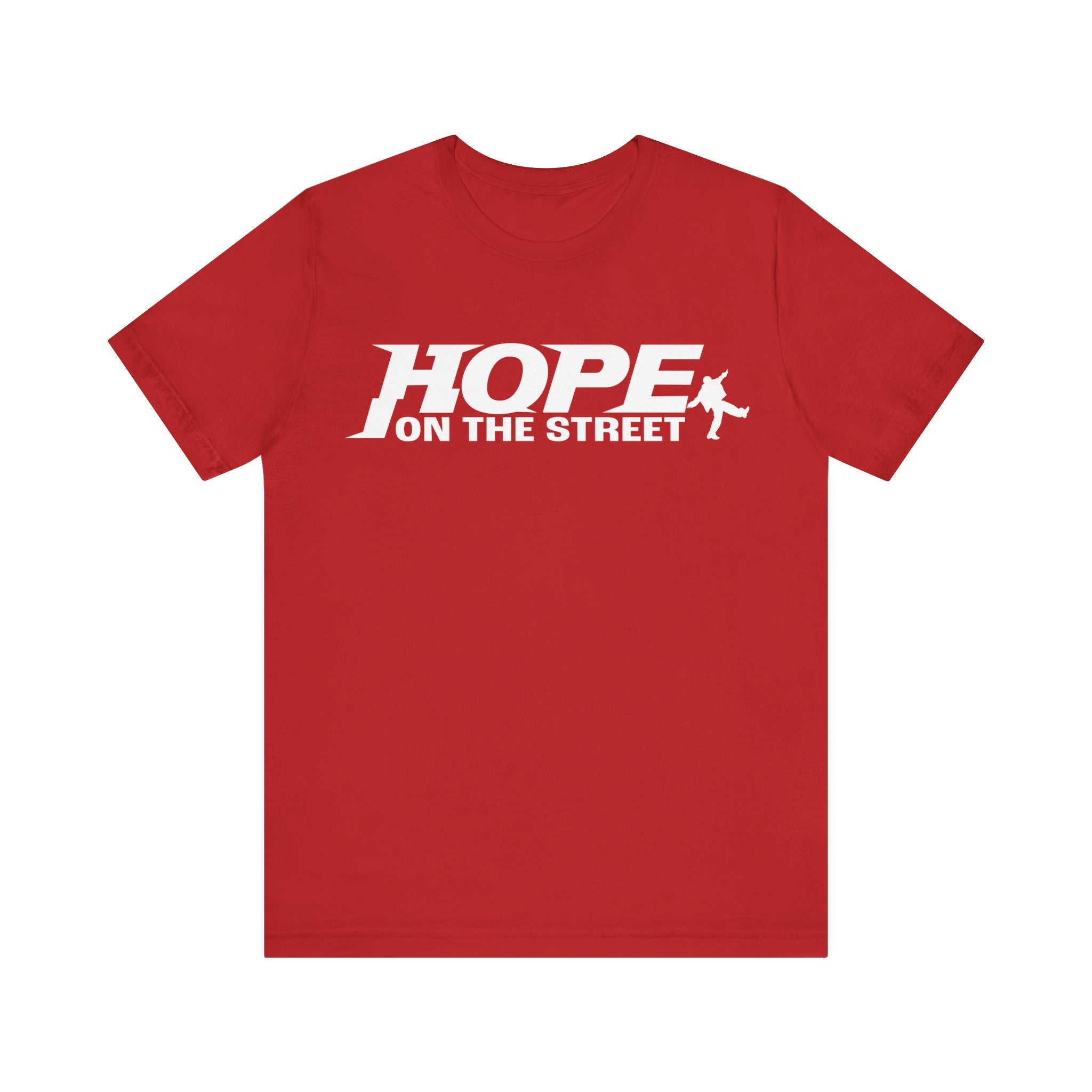Hope On The Street T-Shirt, JHOPE, White Print Comfy Shirt