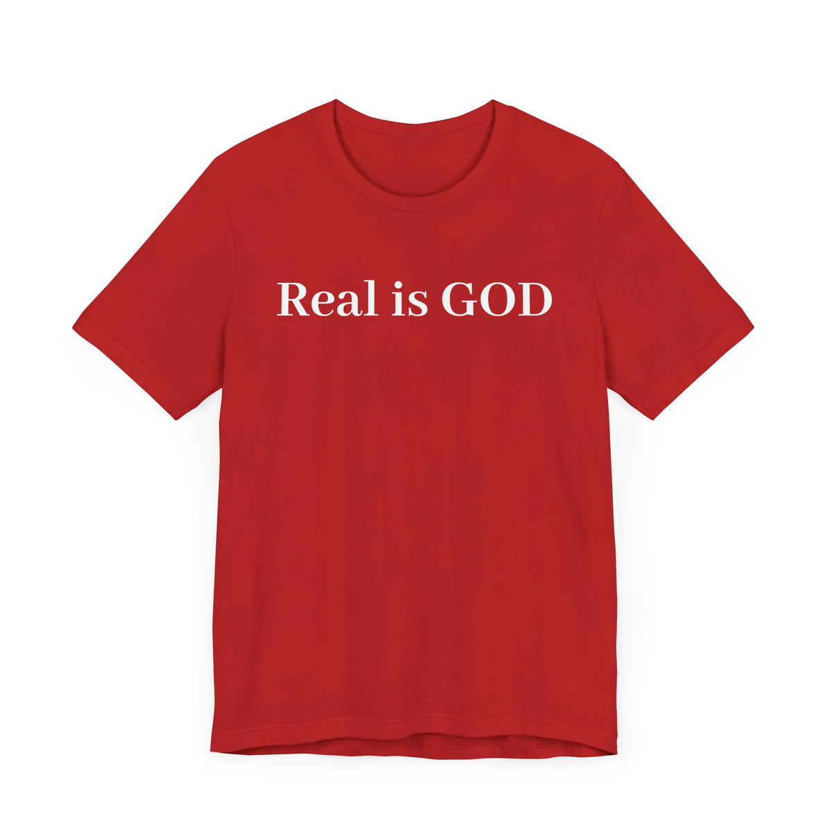 Real is GOD Kendrick Lyrics Print T-Shirt