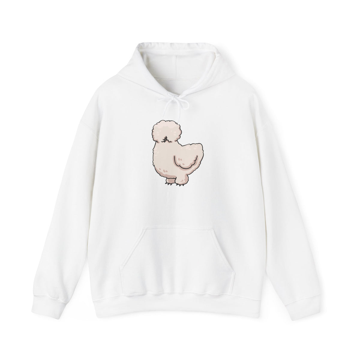 Kawaii Silkie Chicken Hoodie