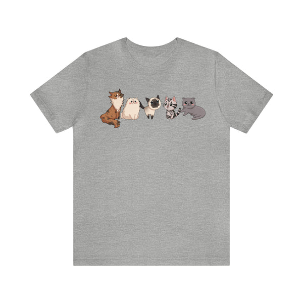 Kawaii Cat Art Unisex T-Shirt