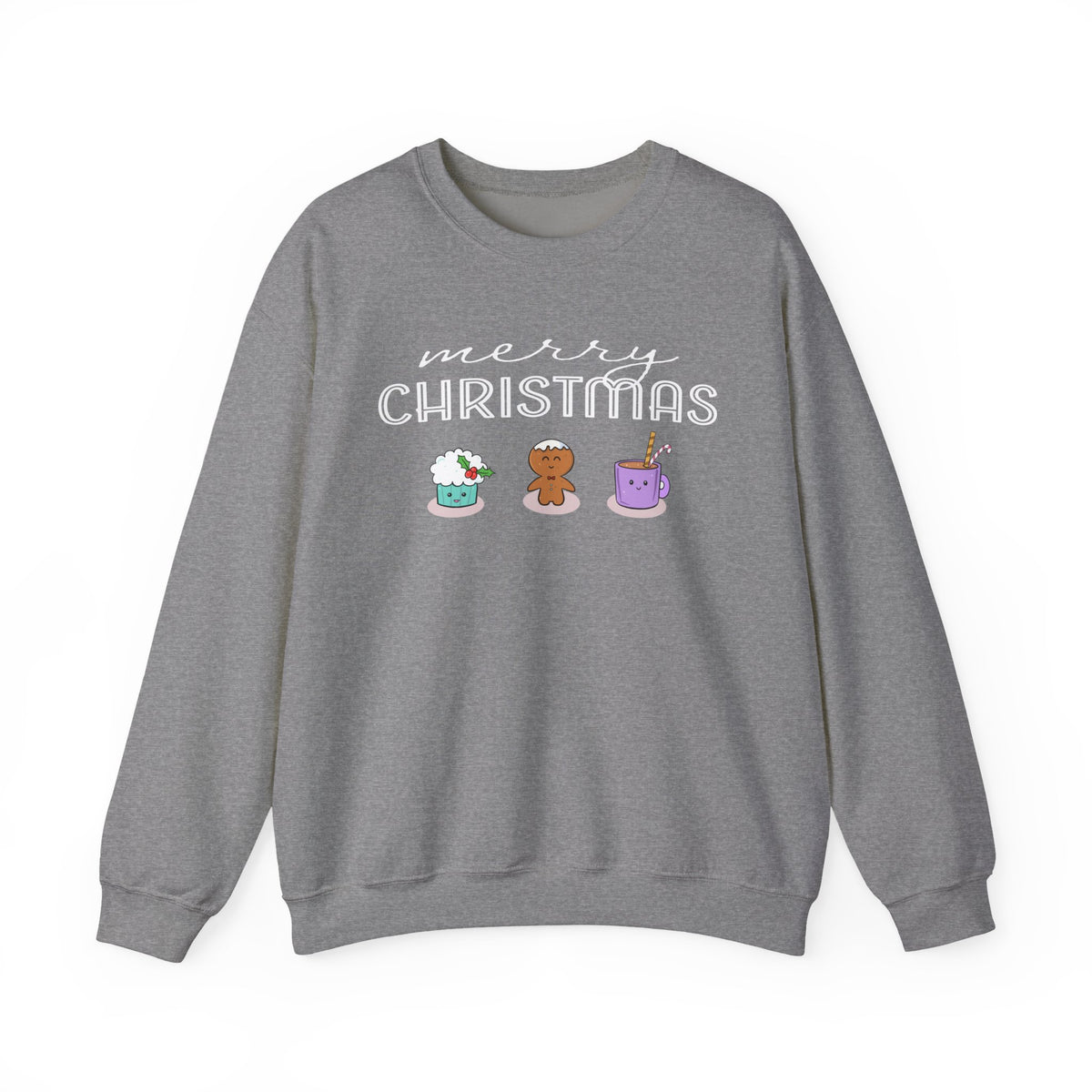 Kawaii Merry Christmas | Holiday Sweatshirt