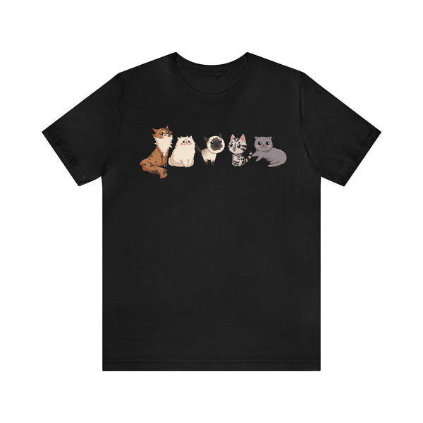 Kawaii Cat Art Unisex T-Shirt