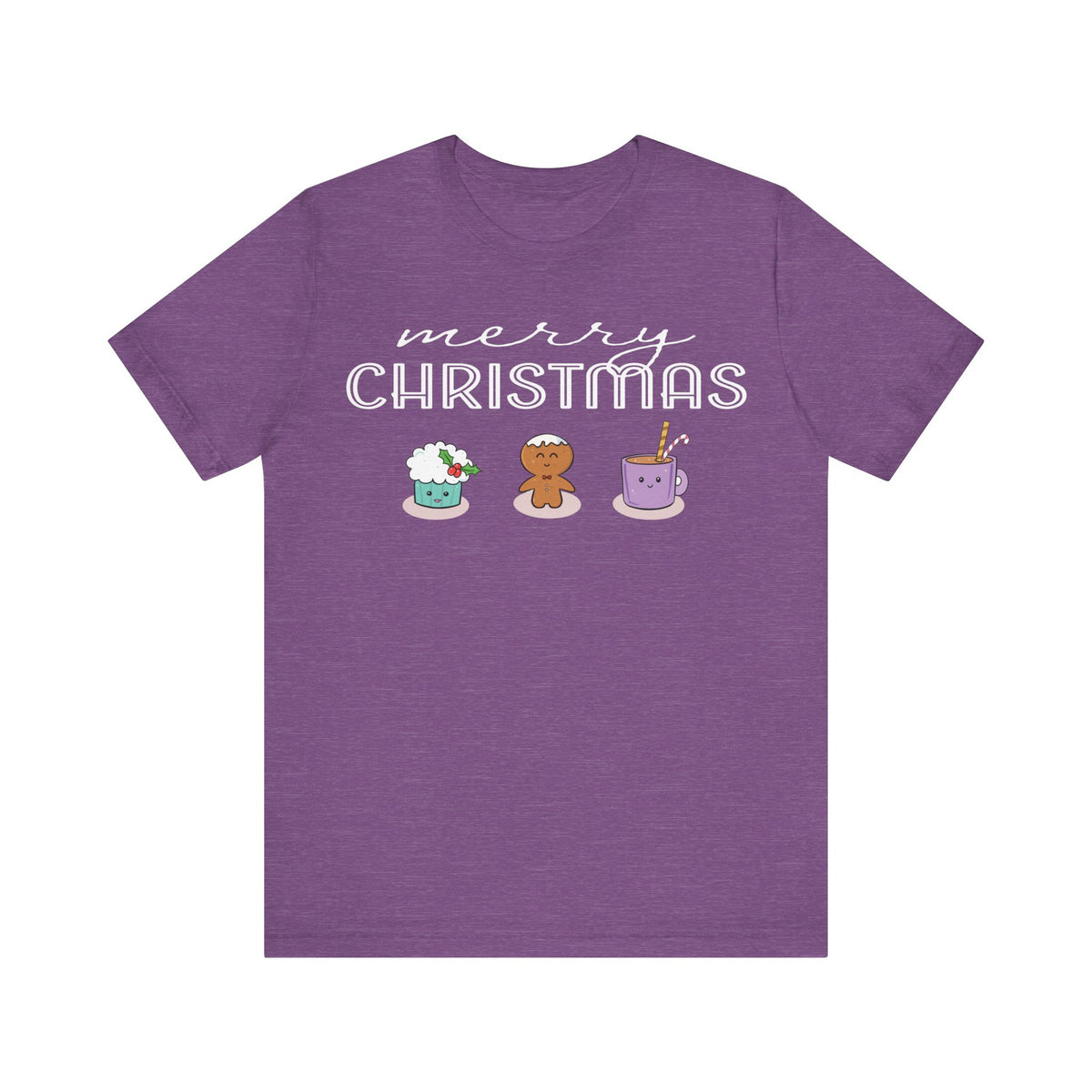 Kawaii Merry Christmas Shirt | Holiday Gift T-Shirt