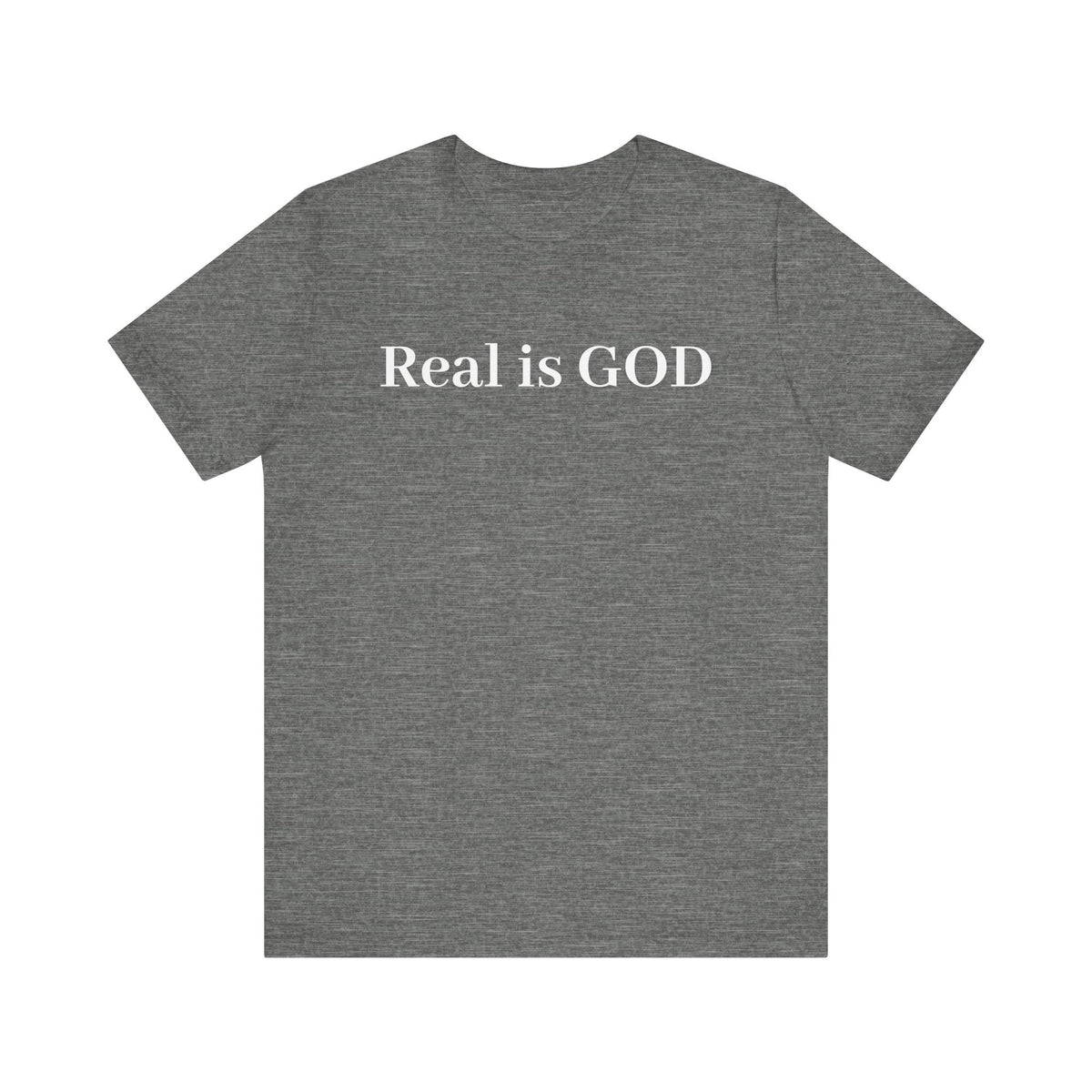 Real is GOD Kendrick Lyrics Print T-Shirt