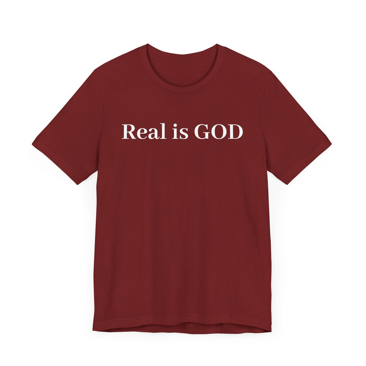 Real is GOD Kendrick Lyrics Print T-Shirt