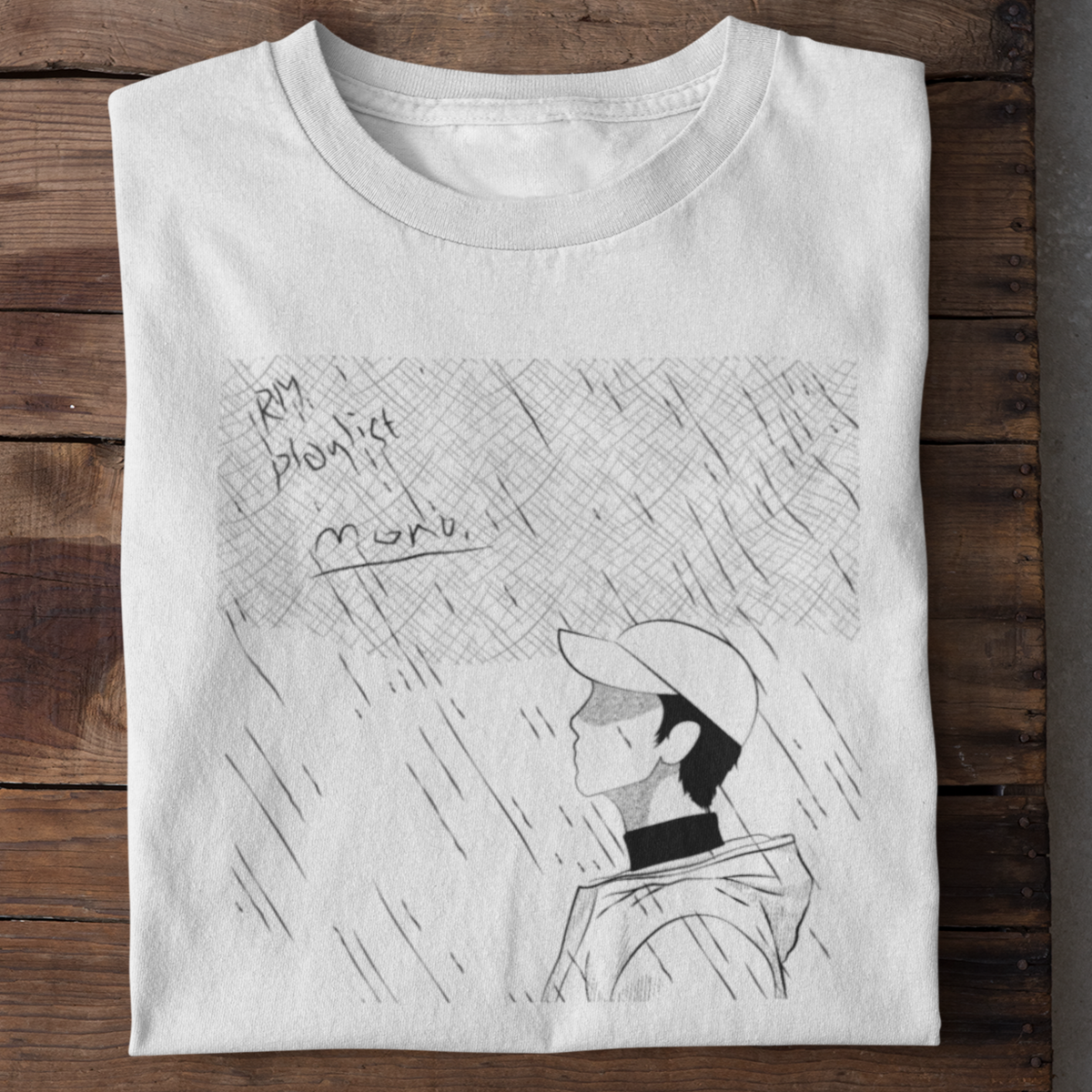 RM Mono Playlist Graphic T-Shirt