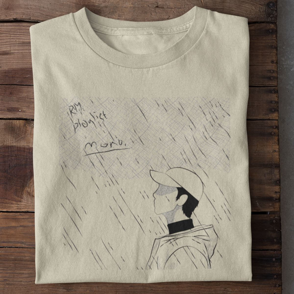 RM Mono Playlist Graphic T-Shirt